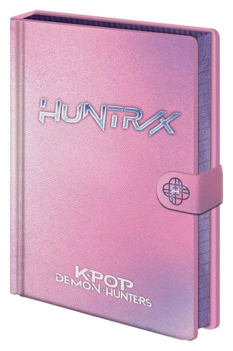 Pyramid International Carnet de notes Premium K-Pop Demon Hunters A5 iridescent avec fermeture Pyramid International Carnet de notes Premium K-Pop Demon Hunters A5 iridescent avec fermeture