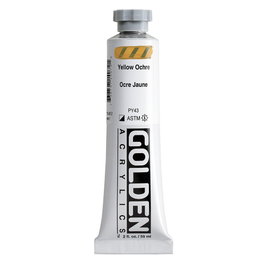 Golden Couleur Acrylique Heavy Body Jaune Ocre 59 ml