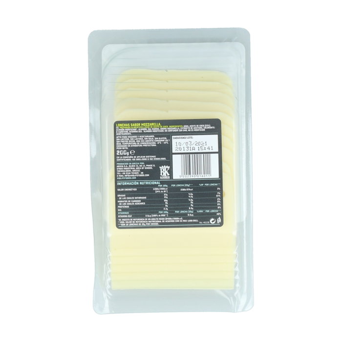Violife Lonchas Veganas sabor Mozzarella 200g Violife Lonchas Veganas sabor Mozzarella 200g