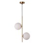 Lampe À Suspension Pali en métal et verre