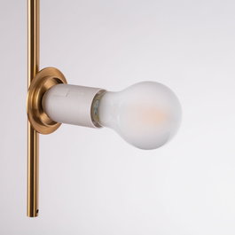 Lampe À Suspension Pali en métal et verre