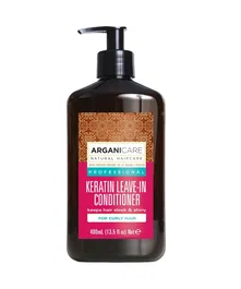 Arganicare Après-shampoing sans rinçage à la Kératine, Brillant, 400 ml