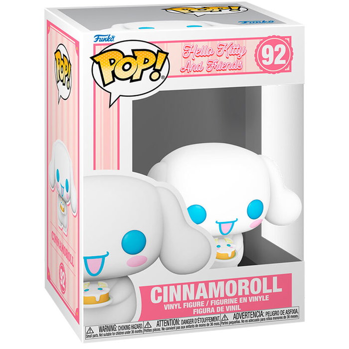 Funko Cinnamoroll avec Dessert Figurine POP! Sanrio Funko Cinnamoroll avec Dessert Figurine POP! Sanrio