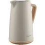 Sencor SWK 2717YG - Bouilloire électrique 1,7 L en acier inoxydable 304, base 360°, 2250 W, jauge d'eau, arrêt automatique, LED