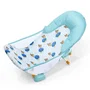 Bright Starts - Transat de bain pliable pour bébé Disney Baby Nemo - 2 positions inclinées, appui-tête moelleux, antidérapant - 0-6 mois jusqu'à 9 kg