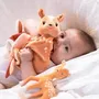 Sophie la Girafe - Doudou Fanfan le Faon en Peluche pour Bébé