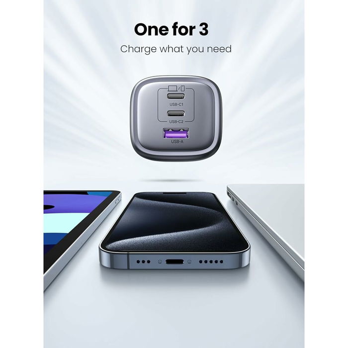 Câble USB vers Lightning Ugreen 25871 Gris Câble USB vers Lightning Ugreen 25871 Gris