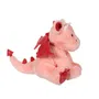 Gipsy Toys Dragon Trendy, Peluche Dragon rose poudré 30 cm, Couleurs pastels, Décoration chambre d'enfant, Super compagnon de câlins