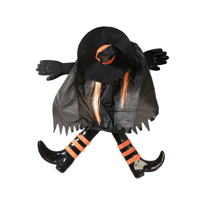 Sorcière suspendue étoilée pour porte d'Halloween Sorcière suspendue étoilée pour porte d'Halloween