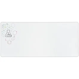 The G-Lab PAD SELENIUM - Tapis de souris XXL antidérapant gaming et bureau - 90 x 40 cm - Blanc