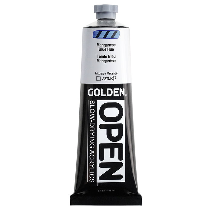 Golden OPEN Colores Acrílicos Azul Manganeso 148 ml Golden OPEN Colores Acrílicos Azul Manganeso 148 ml