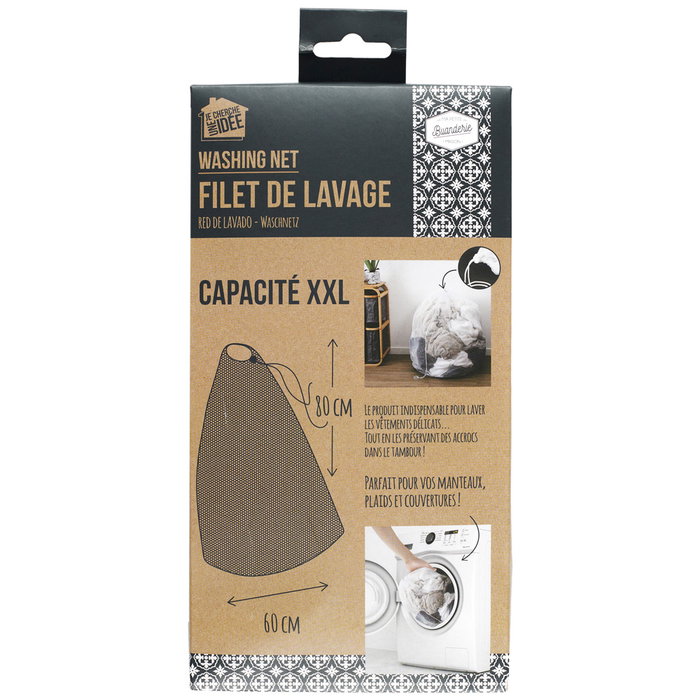 Je cherche une Idee Sac de lavage rouge 60x80 cm