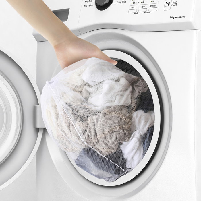 Je cherche une Idee Sac de lavage rouge 60x80 cm