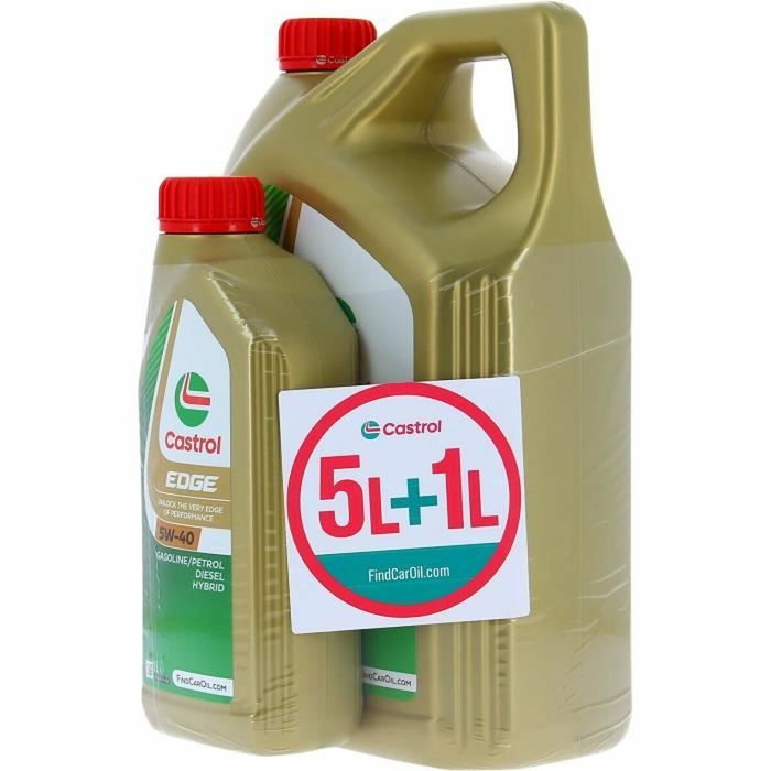 Castrol EDGE 5W-40 6L (5L+1L) Castrol EDGE 5W-40 6L (5L+1L)