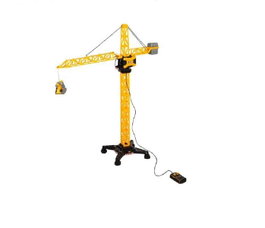 JCB Grue électrique de construction avec télécommande - Jouet pour enfants à partir de 36 mois