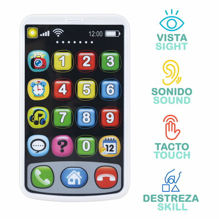 Téléphone-jouet PlayGo 7 X 11 X 2 CM (6 Unités)