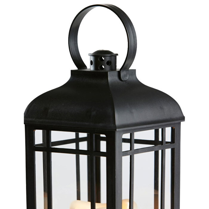 Day Lanterne LED noire de 29 cm Day Lanterne LED noire de 29 cm