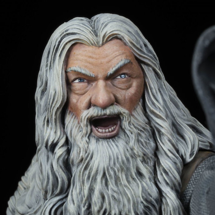 SD TOYS Figurine Gandalf dans la Moria Le Seigneur des Anneaux 18cm en PVC