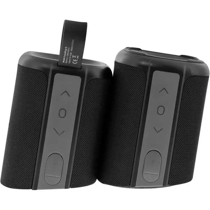 T'nb XPLORE Enceinte Bluetooth sans fil étanche IPX7 20 W stéréo, séparable en 2, autonomie 7h, Noir T'nb XPLORE Enceinte Bluetooth sans fil étanche IPX7 20 W stéréo, séparable en 2, autonomie 7h, Noir