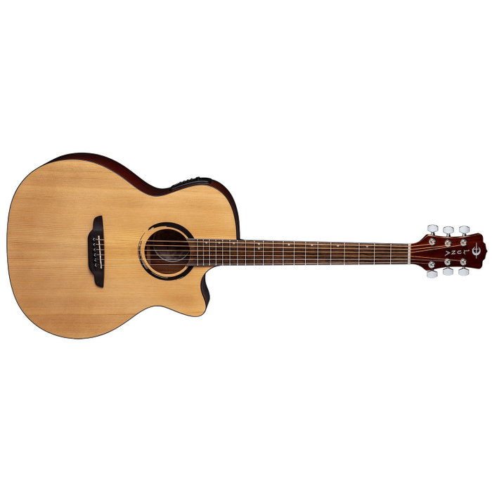 LUNA Wabi Sabi Grand Concert Solid Top A/E Guitare acoustique-électrique table massive LUNA Wabi Sabi Grand Concert Solid Top A/E Guitare acoustique-électrique table massive