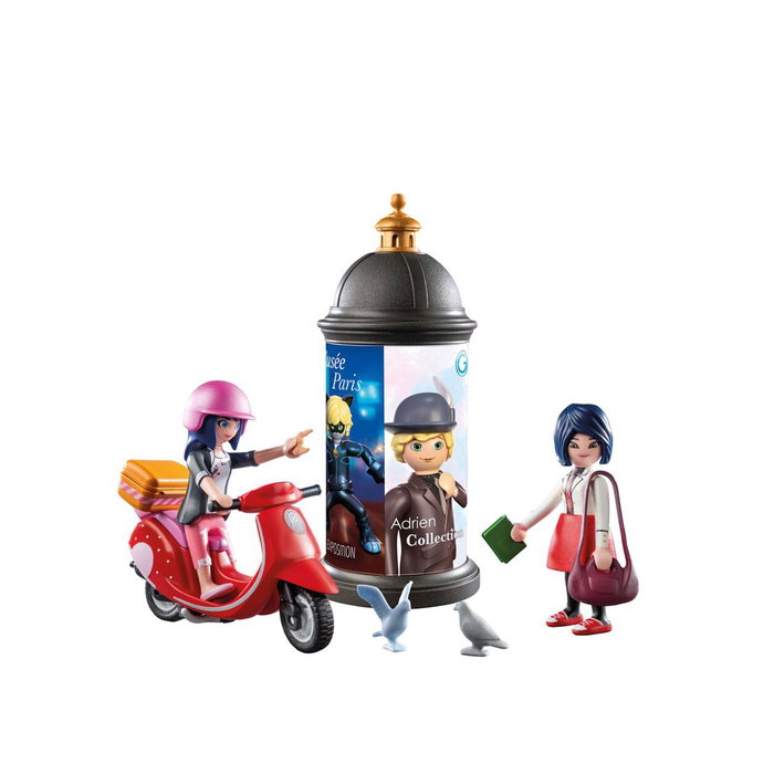 Playmobil Miraculous: Marinette à scooter & Kagami Playmobil Miraculous: Marinette à scooter & Kagami