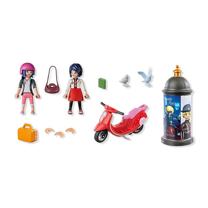 Playmobil Miraculous: Marinette à scooter & Kagami Playmobil Miraculous: Marinette à scooter & Kagami