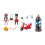 Playmobil Miraculous: Marinette à scooter & Kagami