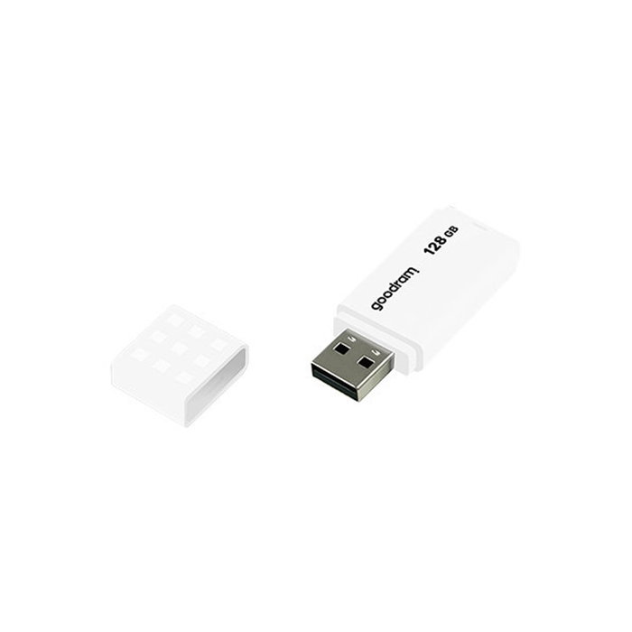 Goodram UME2 Clé USB 2.0 128 GB Blanc - Vitesse de lecture 20 MB/s