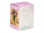 GIFTDECOR Vase en cristal large transparent 20cm
