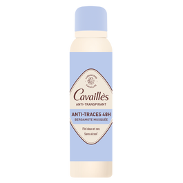 Roge Cavailles Déodorant en spray Absorb+ 48H Bergamote Musquée 150 ml