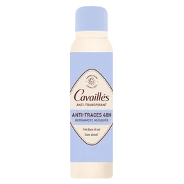 Roge Cavailles Déodorant en spray Absorb+ 48H Bergamote Musquée 150 ml