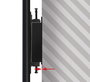 B-Tech BT8390-WFK1 Support de Montage Rail System X, 5 mm d'Épaisseur, Noir, pour Rails BT8390 et Bras d'Interface
