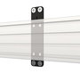 B-Tech BT8390-WFK1 Support de Montage Rail System X, 5 mm d'Épaisseur, Noir, pour Rails BT8390 et Bras d'Interface