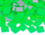 Innspiro Gemas décoratives acryliques carrées vert fluor 16x16mm - 500 unités