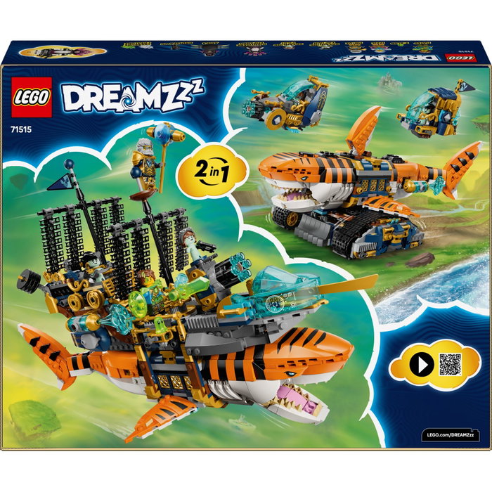LEGO DREAMZzz 71515 Le Char Requin-Tigre 2-en-1