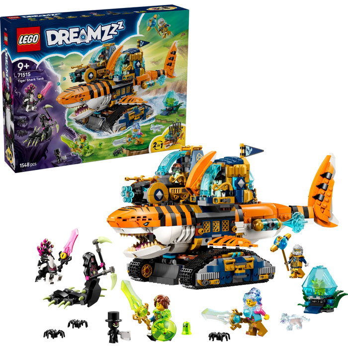 LEGO DREAMZzz 71515 Le Char Requin-Tigre 2-en-1