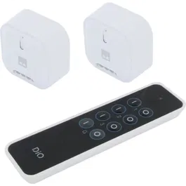 DIO CONNECTED HOME - Kit 2 modules pour volet et télécommande - 54852 - Compatible DiO 1.0 - Automatisation de volets