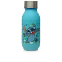 Thermobaby Gourde Lilo & Stitch 430 ml Bleu - Gourde Enfant Disney avec Bouchon Hermétique