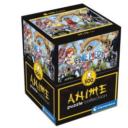 CLEMENTONI - Puzzle One Piece 500 Pièces - Taille Assemblé 49 x 36 cm