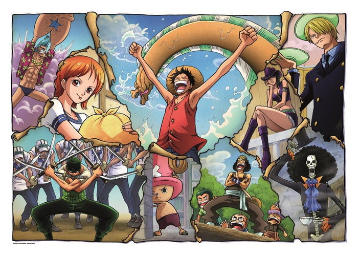 Clementoni Puzzle One Piece Friends 500 pièces Clementoni Puzzle One Piece Friends 500 pièces