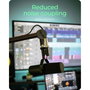 Icy IB-MAG103B-T Support de microphone professionnel avec fixation de bureau