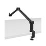 Icy IB-MAG103B-T Support de microphone professionnel avec fixation de bureau