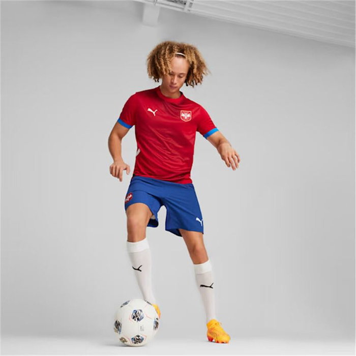 Maillot de Football à Manches Courtes pour Homme Puma Serbia 2024 XL Maillot de Football à Manches Courtes pour Homme Puma Serbia 2024 XL