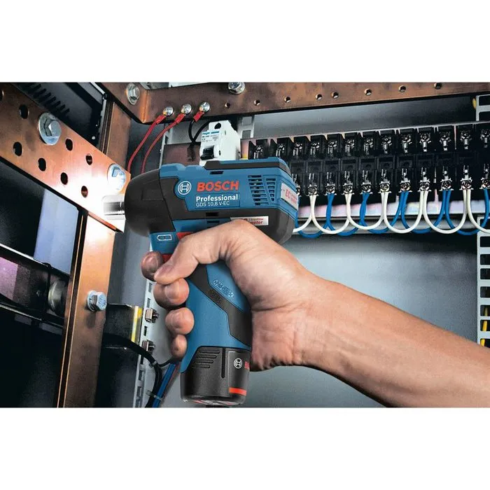 Bosch Professional Boulonneuse GDS 12V-115 - Moteur sans charbon - 115 Nm - 2600 tr/min - Compacte - Usage professionnel métal et béton