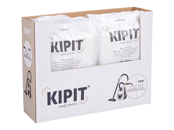 Kipit Sac Sous Vide Transparent 70 x 100 cm Plastique (Set de 36)