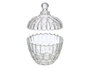 Giftdecor Bombe à bonbons en verre transparent 10x11,5 cm (Set de 24)