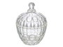 Giftdecor Bombe à bonbons en verre transparent 10x11,5 cm (Set de 24)