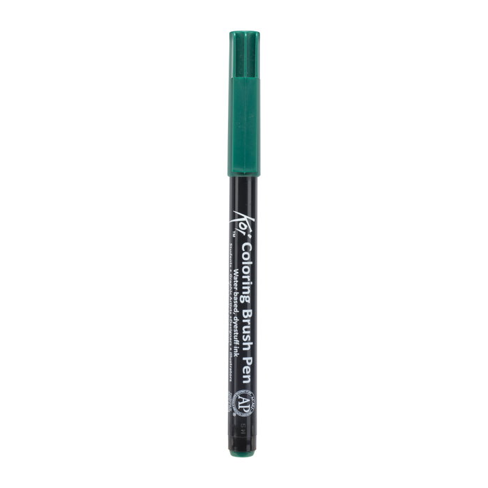 Sakura Koi Coloring Brush Pen Vert