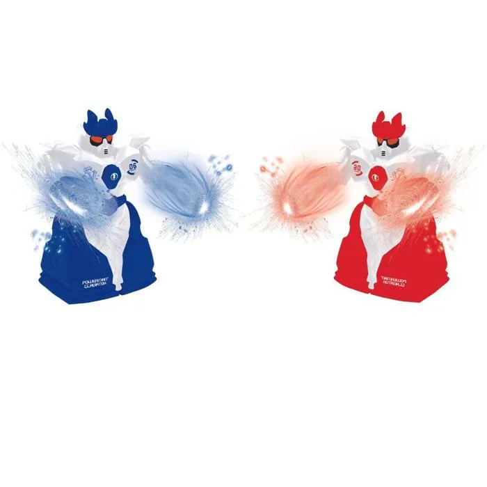 Lexibook Robots de combat POWERMAN GLADIATOR avec télécommande, bras articulés et effets sonores - Jouet pour enfants à partir de 5 ans