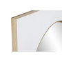 Home ESPRIT Miroir mural Blanc Doré Fer 100 x 4 x 100 cm
